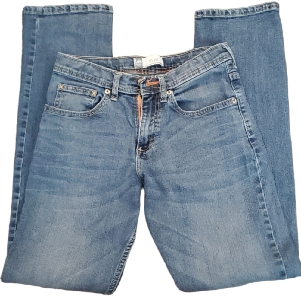 Lee Slim Dungarees Jeans